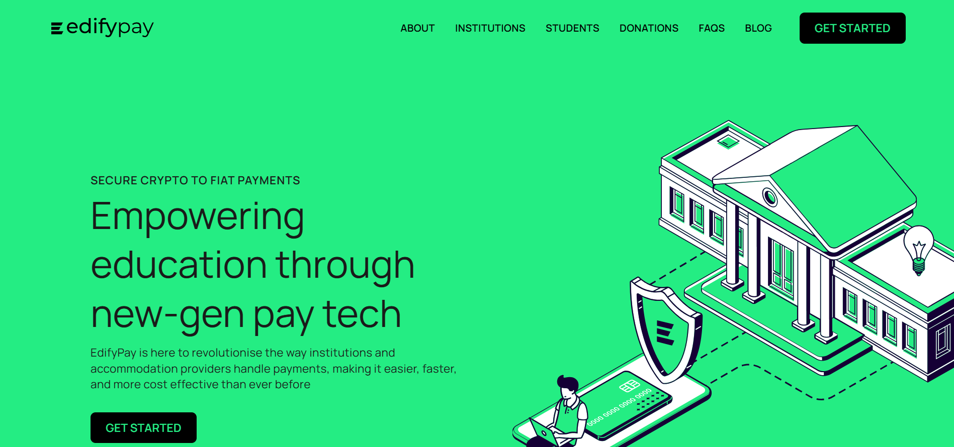 An image of the Edify Pay project.